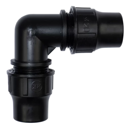 High-Pressure Elbow - 20mm - PVC