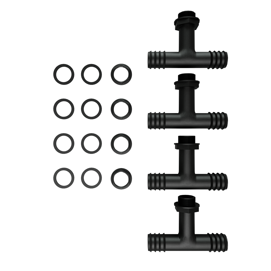 IWS Autodrain / Dripper 4 Pot Add-on Kit - PRO